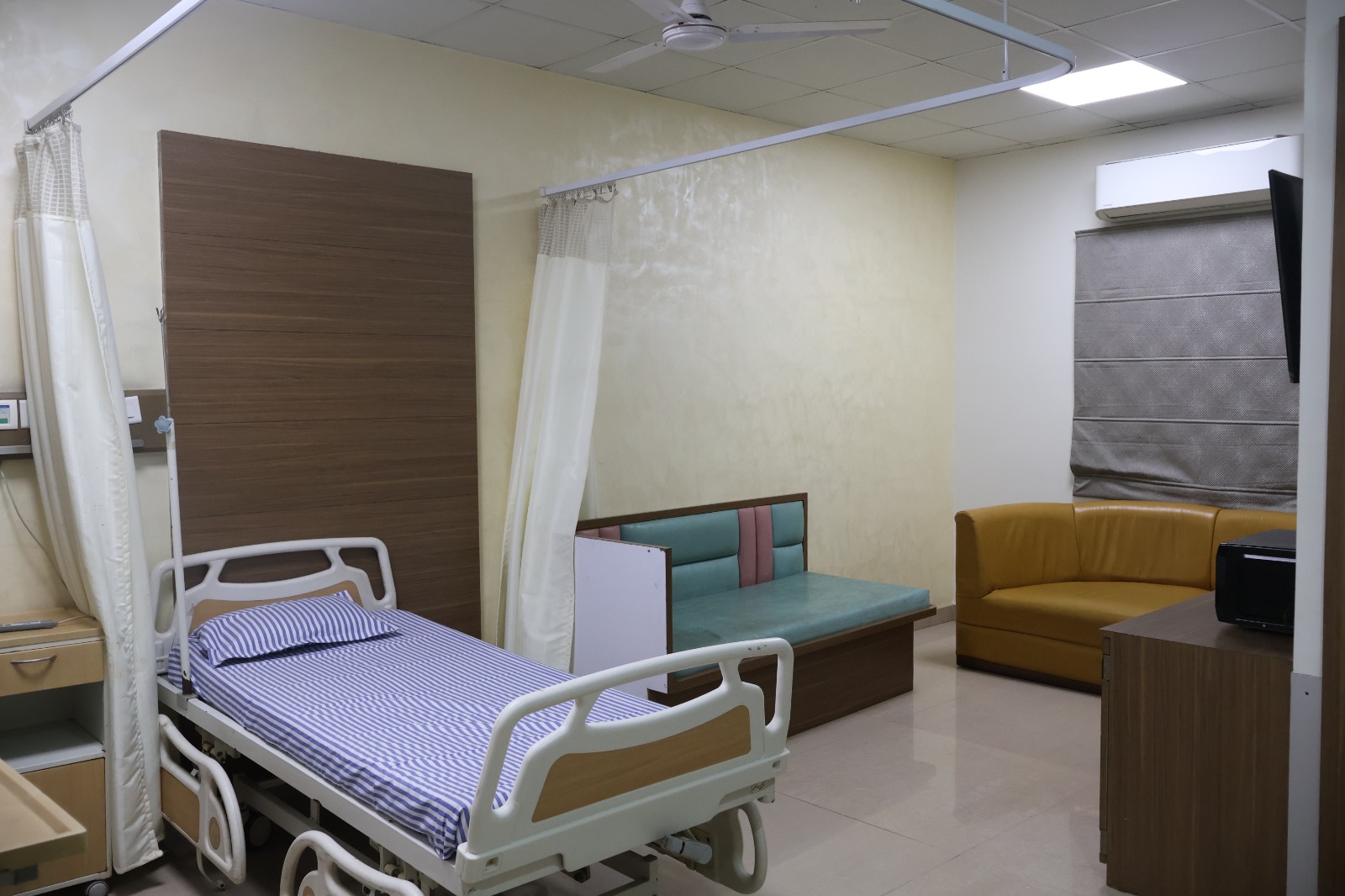 Mamta Hospital patient room